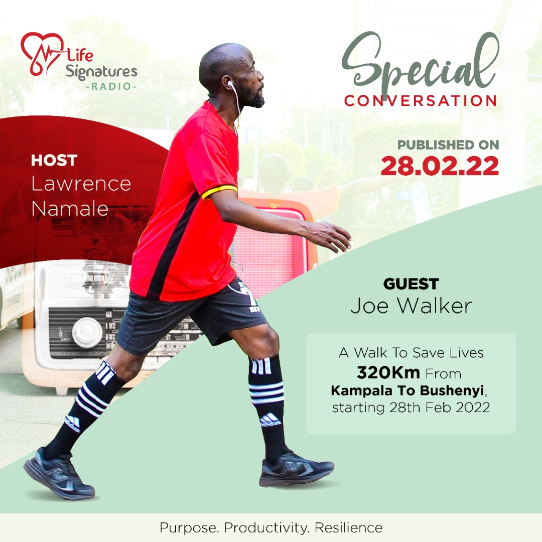 🎉 New #Podcast!  990. Joe Walker. Walking 300Km To Encourage Road Safety In Uganda. The Genesis of It All