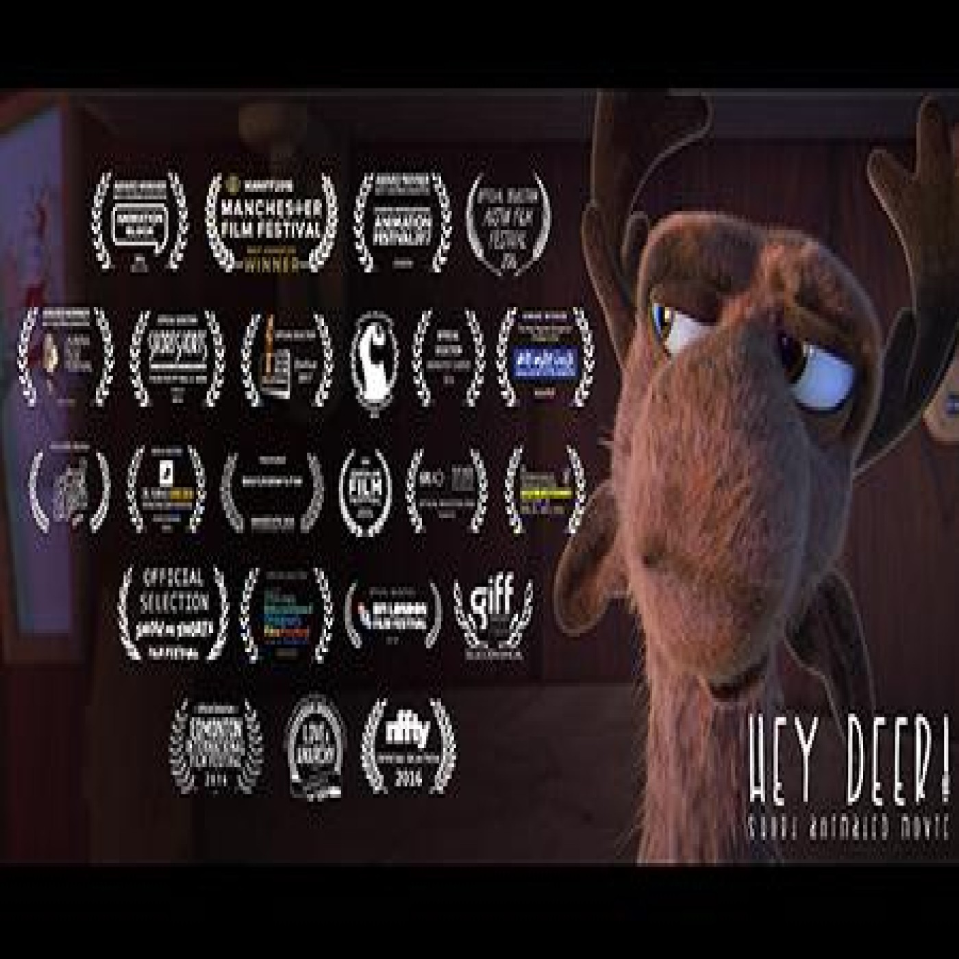 (VIDEO) ENTERTAINING SHORT FILMS: HEY DEER! (CHRISTMAS)