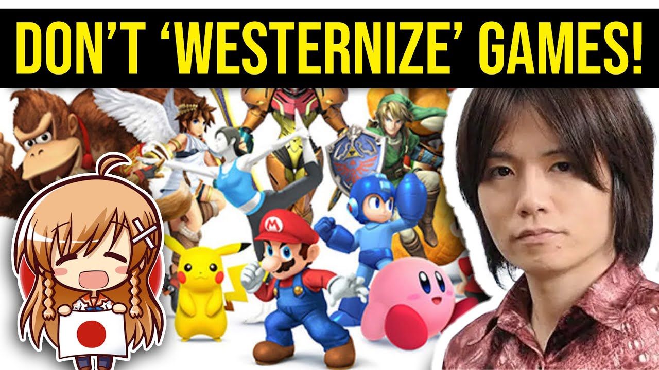 Japan Needs to STOP Making Western Style Games, Says Super Smash Bros. Creator!