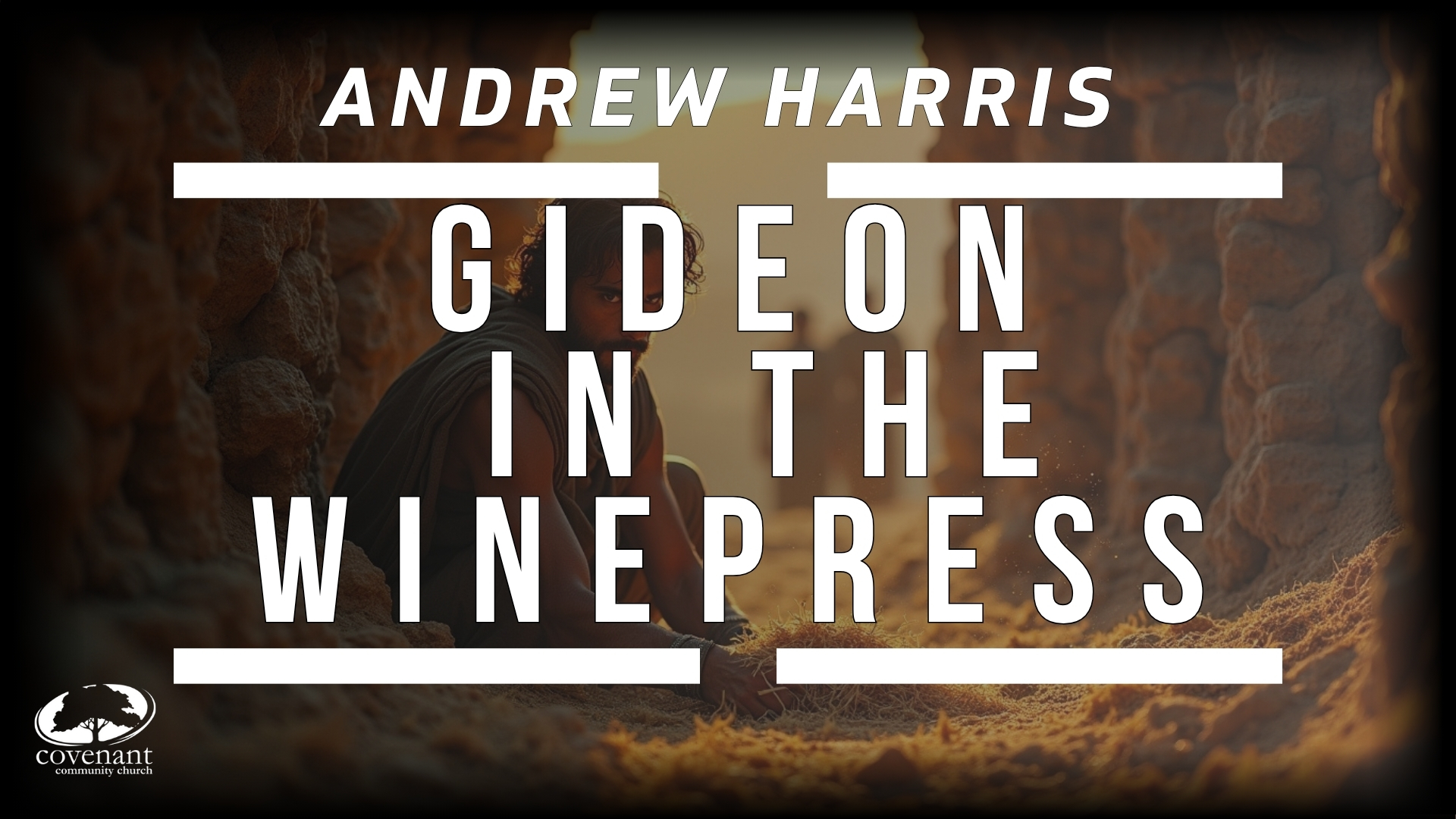 Gideon In The Winepress - Andrew Harris