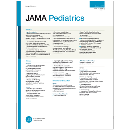 JAMA Pediatrics Editors\' Summary