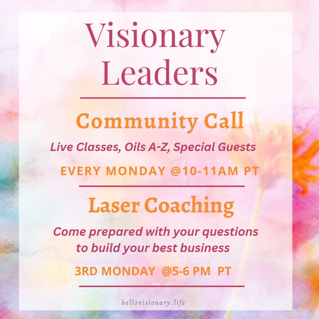 The Holy Oils with Visionary Leaders