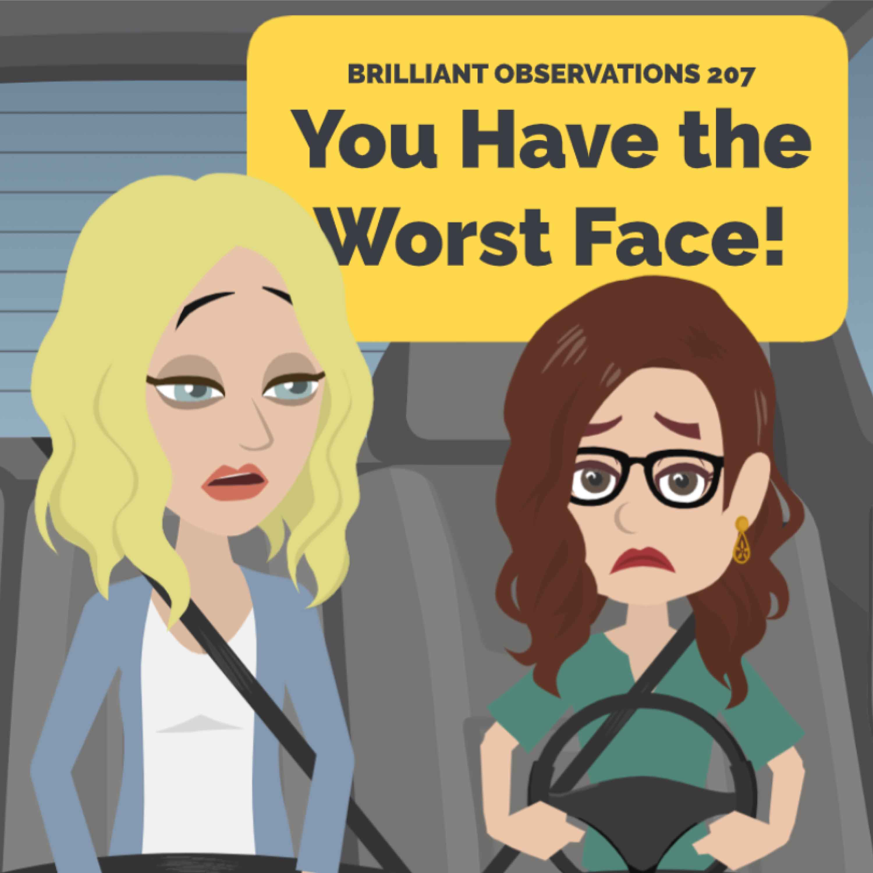 You Have the Worst Face  |  Brilliant Observations 207