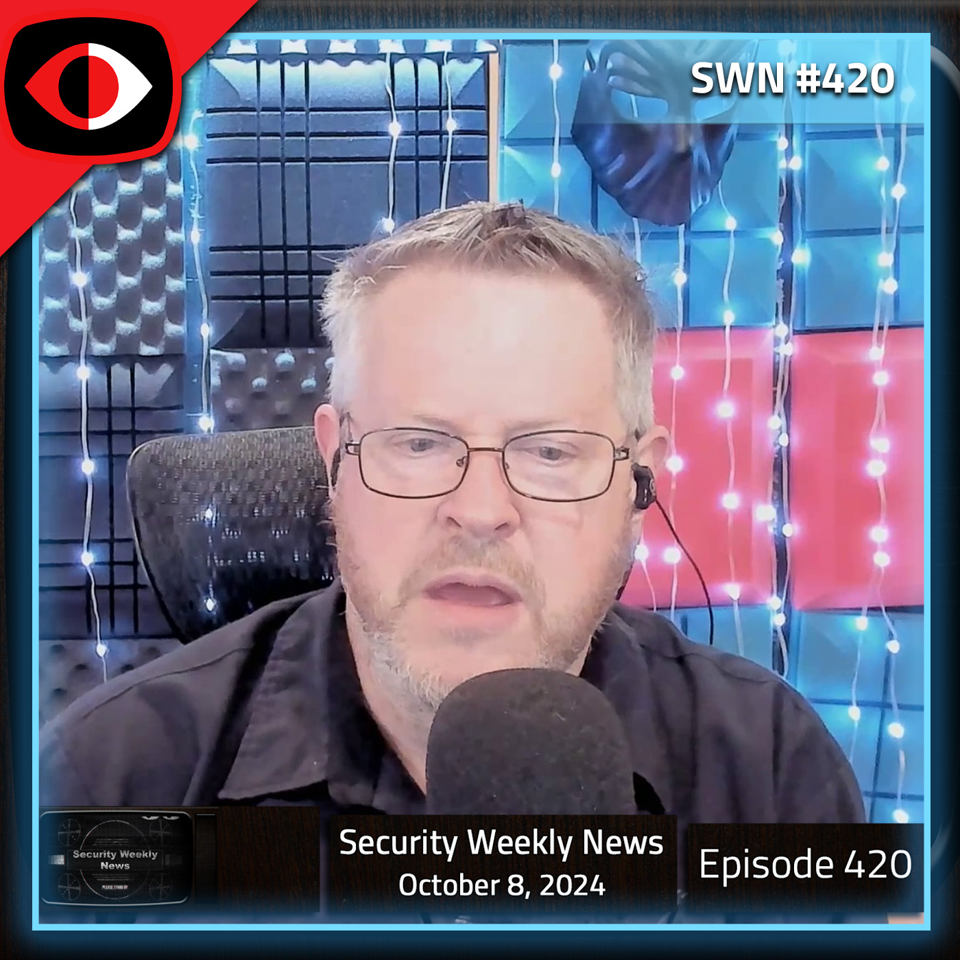 cover of episode AI, American Water, Broadband, Claroty, Okta, Meta, Phishing, Robocop, Josh Marpet... - SWN #420