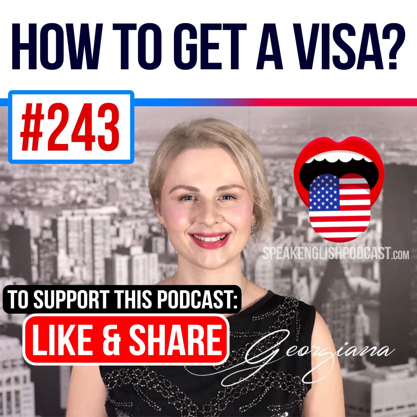 cover of episode #243 How to get a visa to enter the US?
