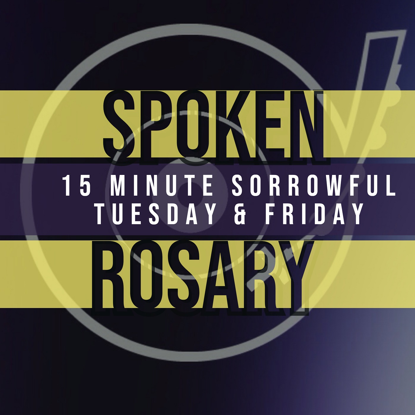 SPOKEN ONLY - 15 Minute Rosary - 2 - Sorrowful - Tuesday & Friday
