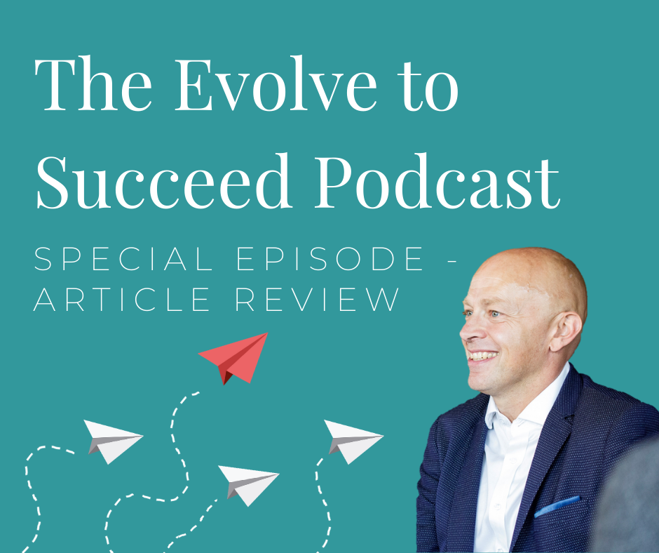 Evolve to Succeed