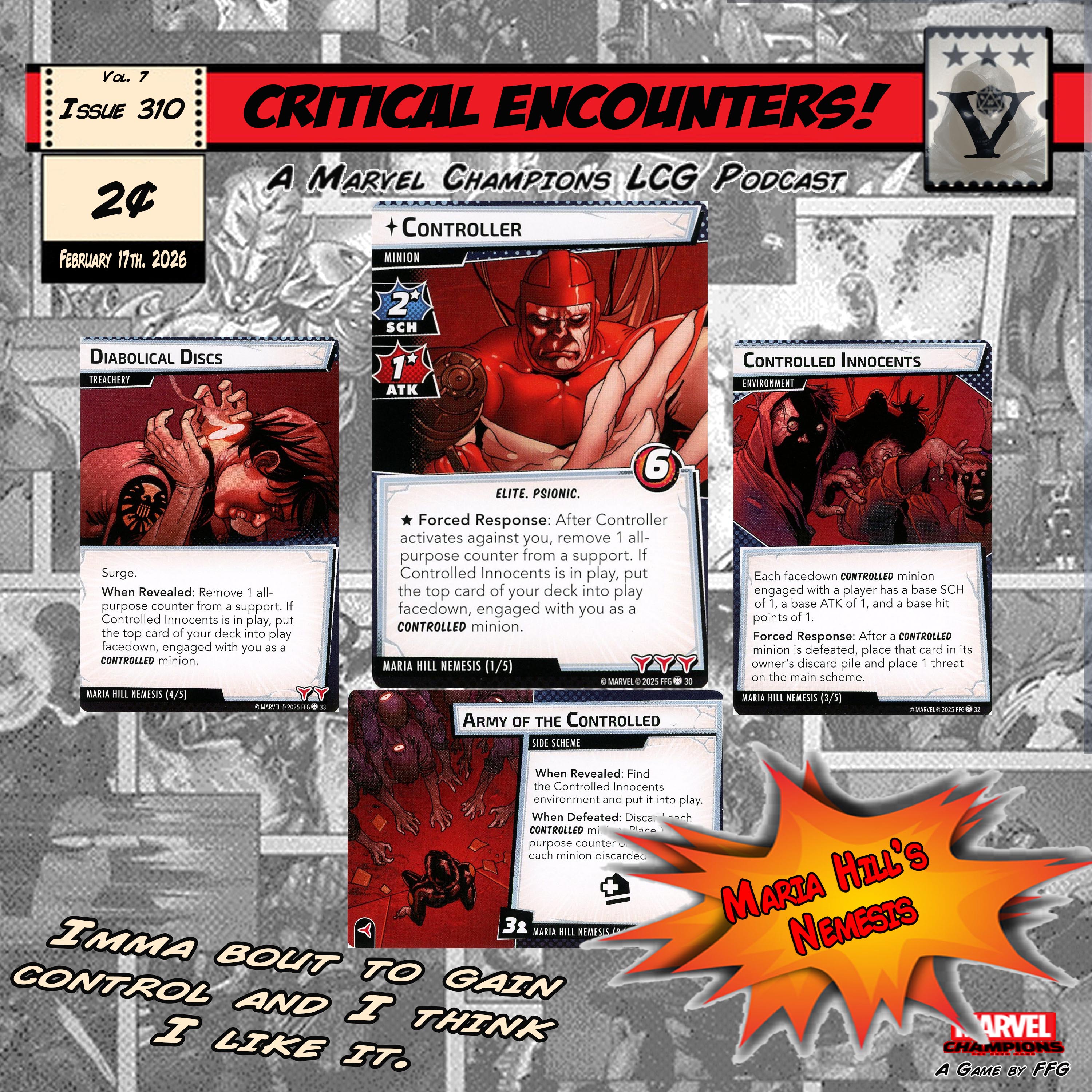 Critical Encounters - Issue 310 - Shadow of the Past - Maria Hills Nemesis episode artwork