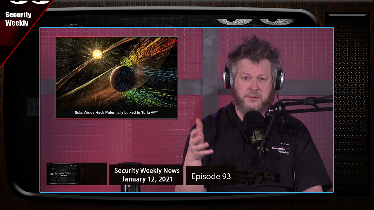 Venomous Bear, Parler, Section 230, SolarWinds, UFOs, & Jason Wood - SWN #93