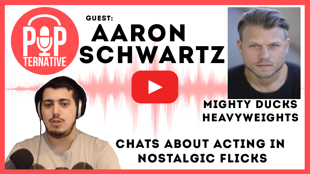 Aaron Schwartz chats about his roles in Mighty Ducks, Heavyweights and more!