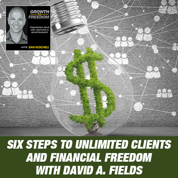 Six Steps To Unlimited Clients And Financial Freedom with David A. Fields [Podcast 233]