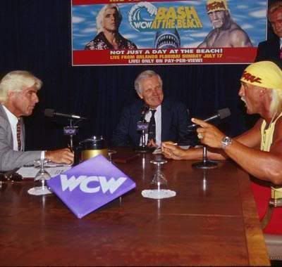 Neal Pruitt\'s Secrets of WCW Nitro | wrestling stories from the voice of the nWo | Bischoff | Schiavone | Flair |  Austin