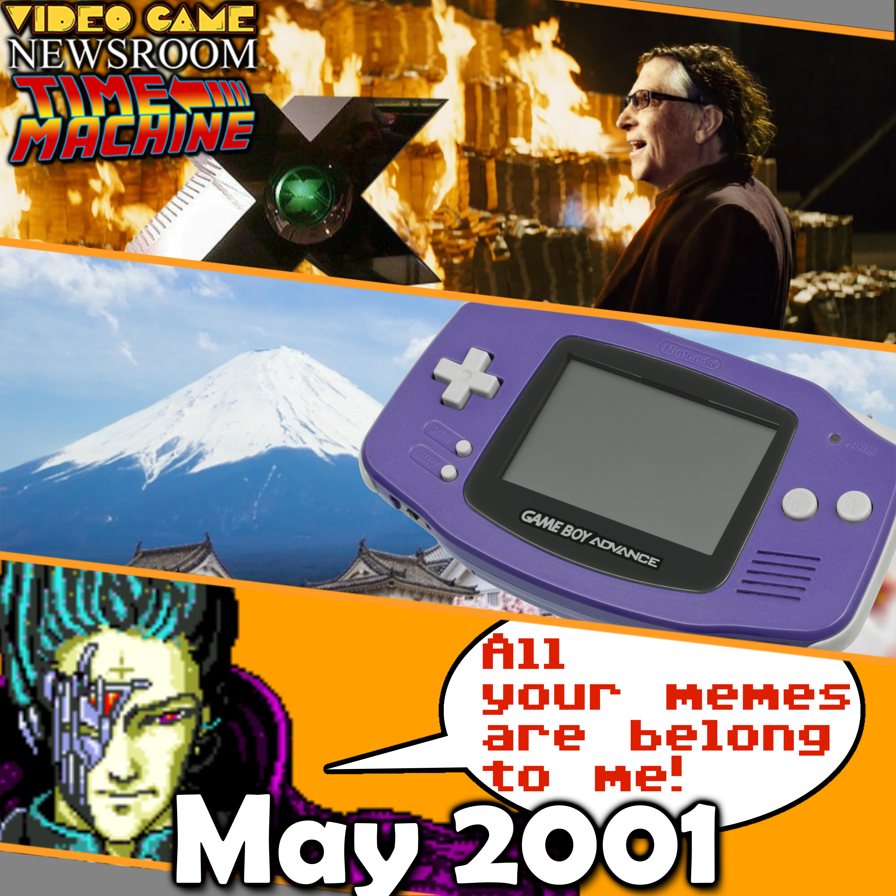 Video Game Newsroom Time Machine