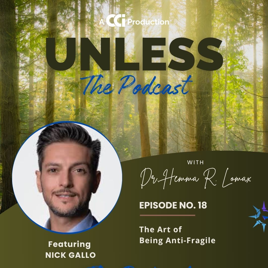Unless: The Podcast, hosted by Dr. Hemma R. Lomax