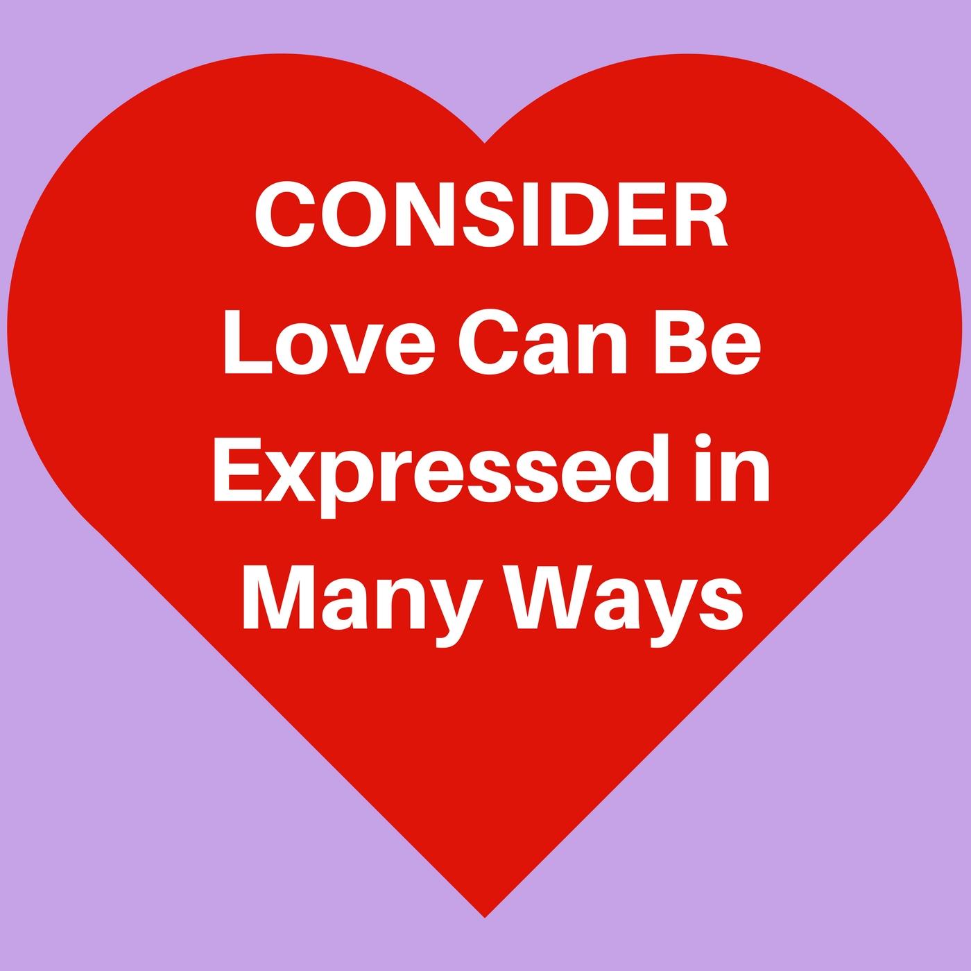 cover of episode 016: Consider There Are Many Ways to Express Love