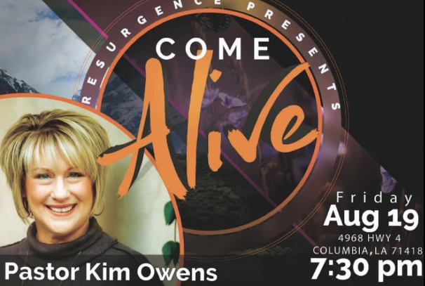 Come Alive with Pastor Kim Owens