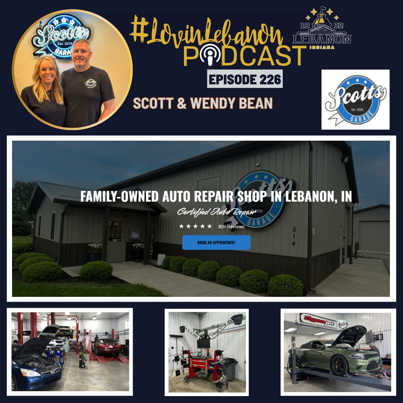 Episode 226 - Scott's Garage | Scott & Wendy Bean