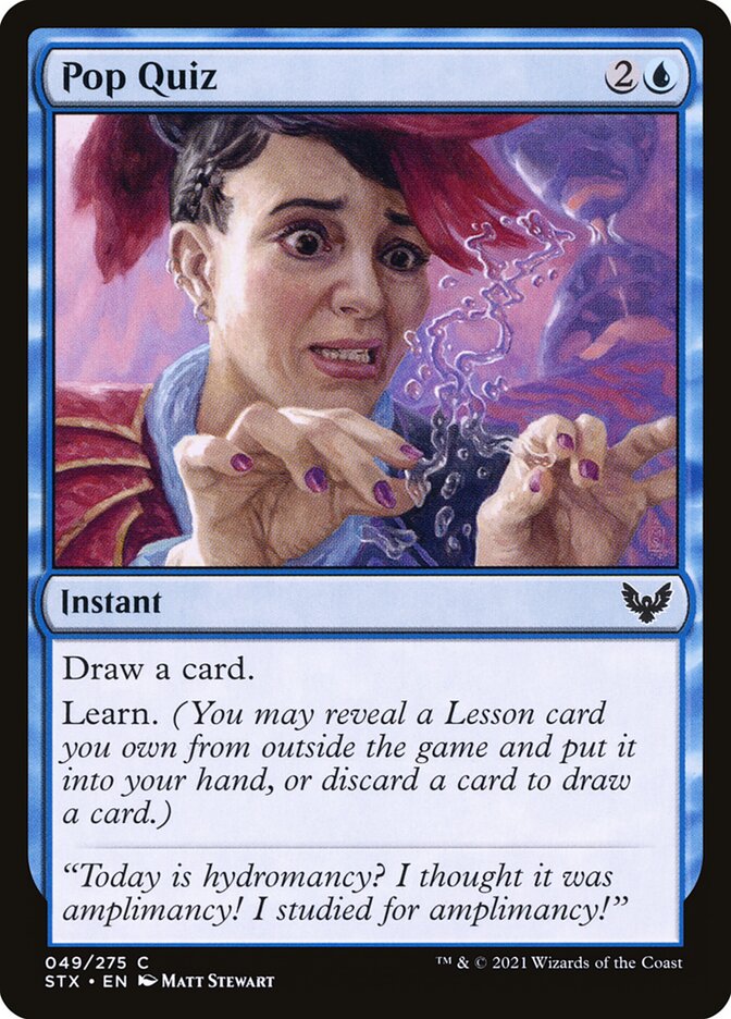 Pop Quiz Hotshot! Did Patrick Just Break Pauper?