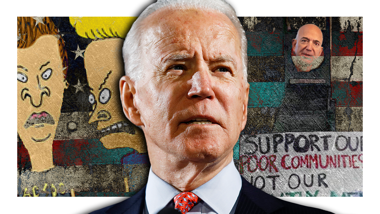 Flash Fried: Biden Beating Trump, Beavis and Butthead Return, and Guillotine Outside Bezos' Home