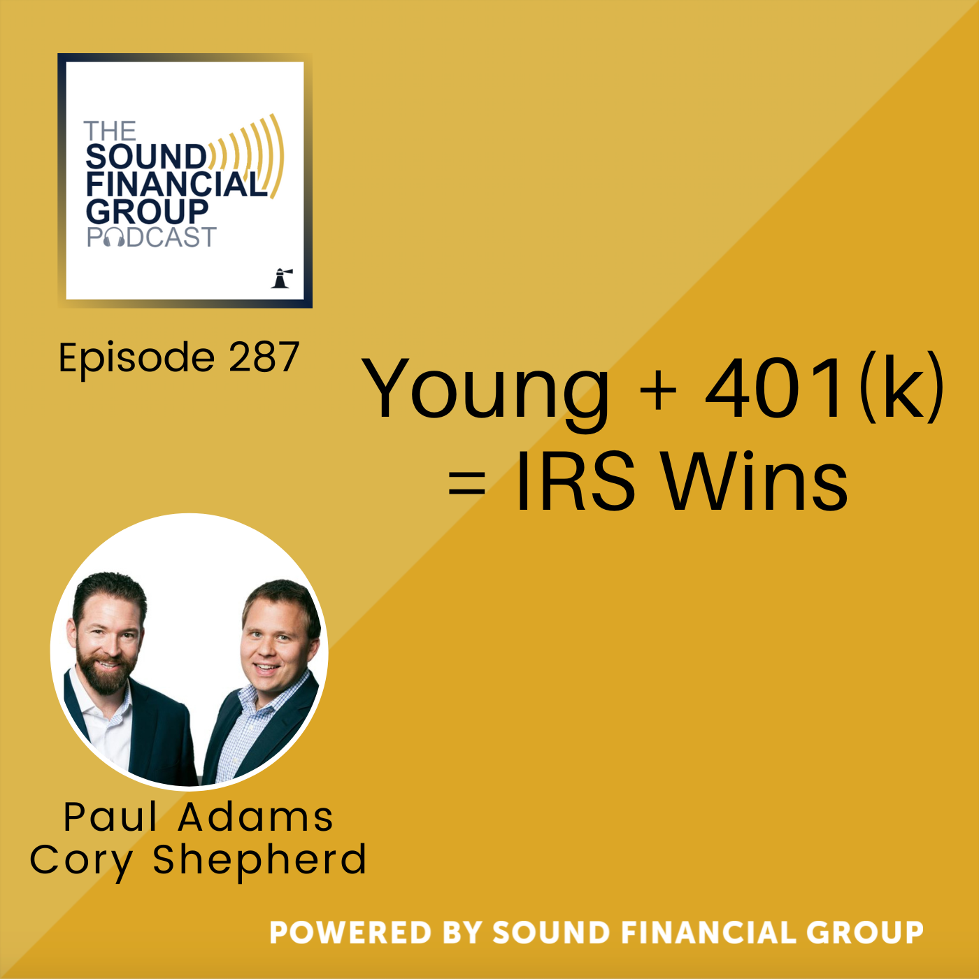 287 - Young + 401(k) = IRS Wins