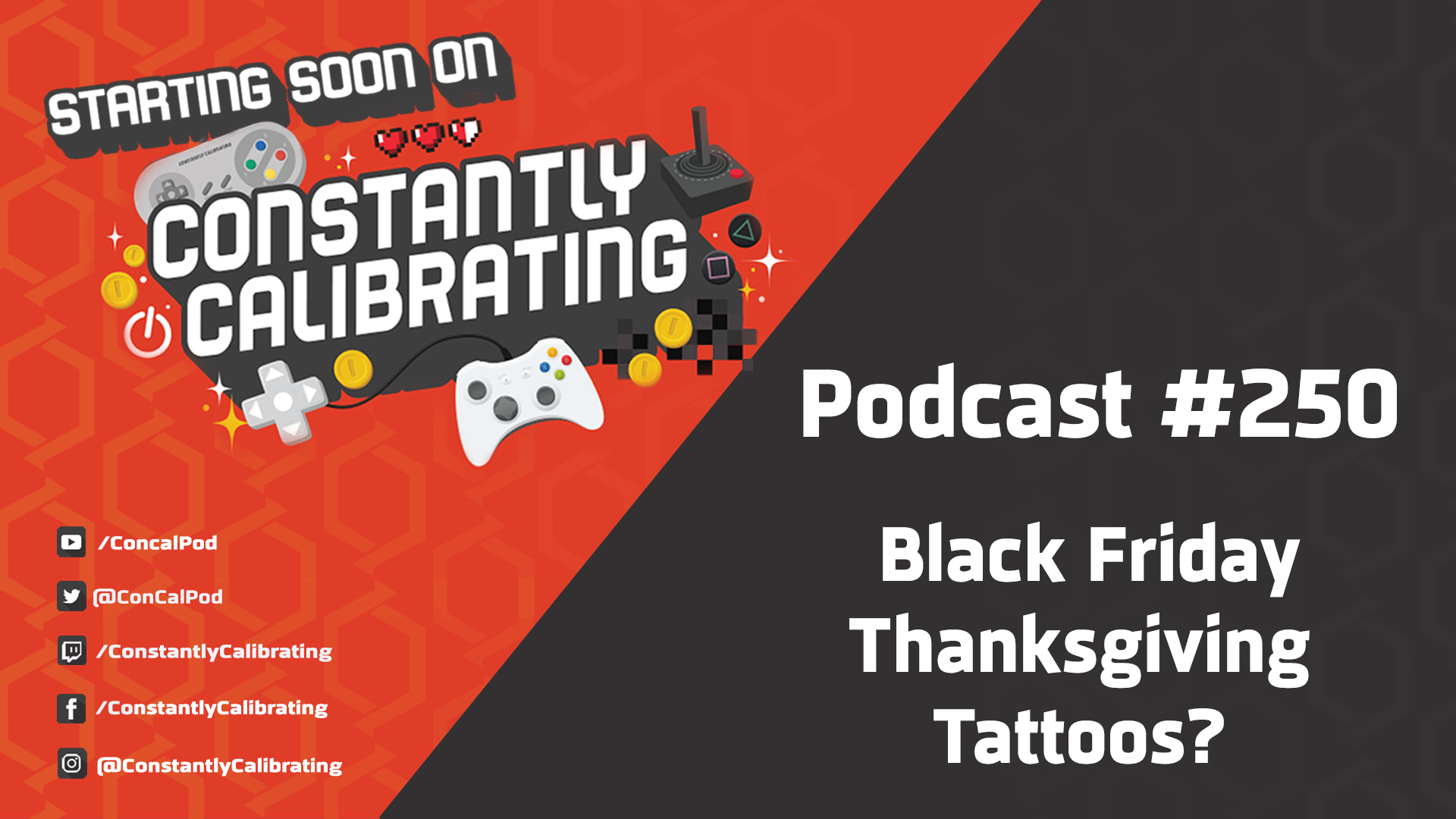 Calibrating Black Friday 2017