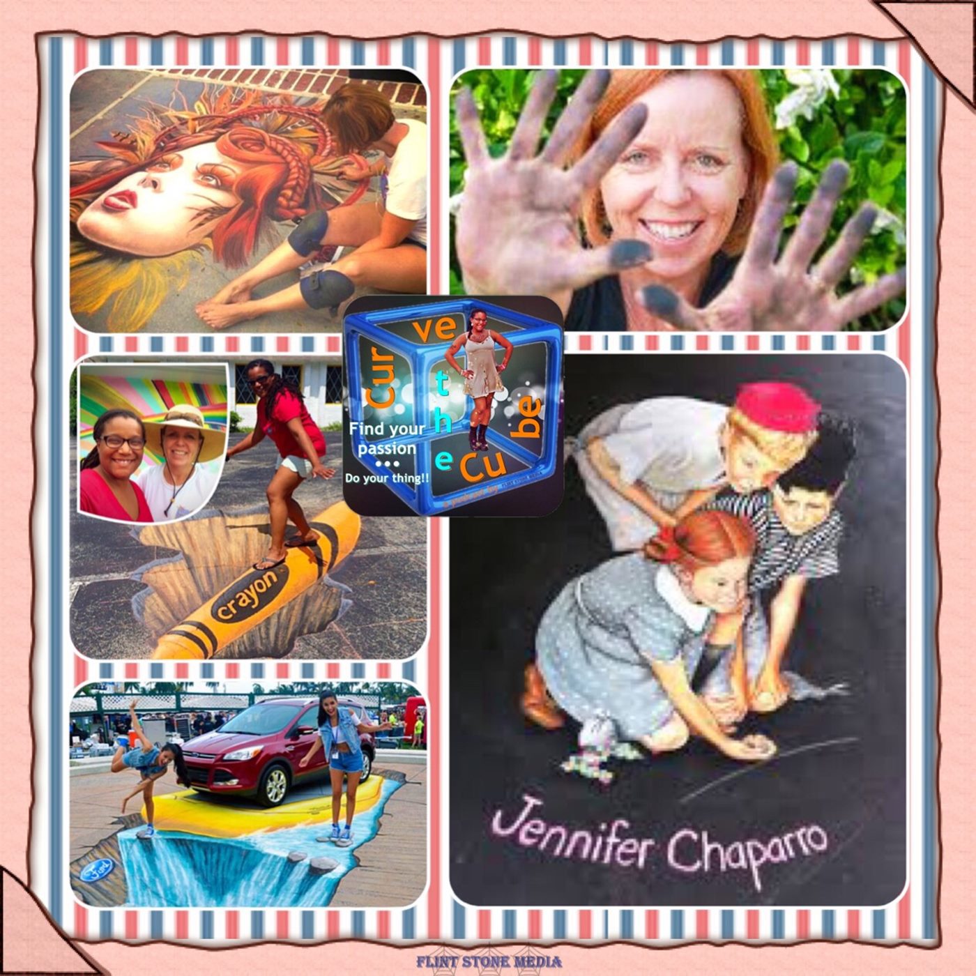 #97 – 3D STREET ARTIST – Jennifer Chaparro - 2016-09-24