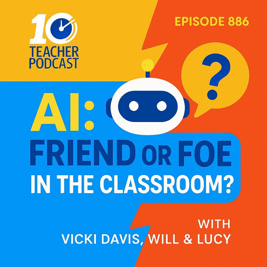 cover of episode AI in Education: Friend or Foe? A Student Perspective #AILiteracyDay