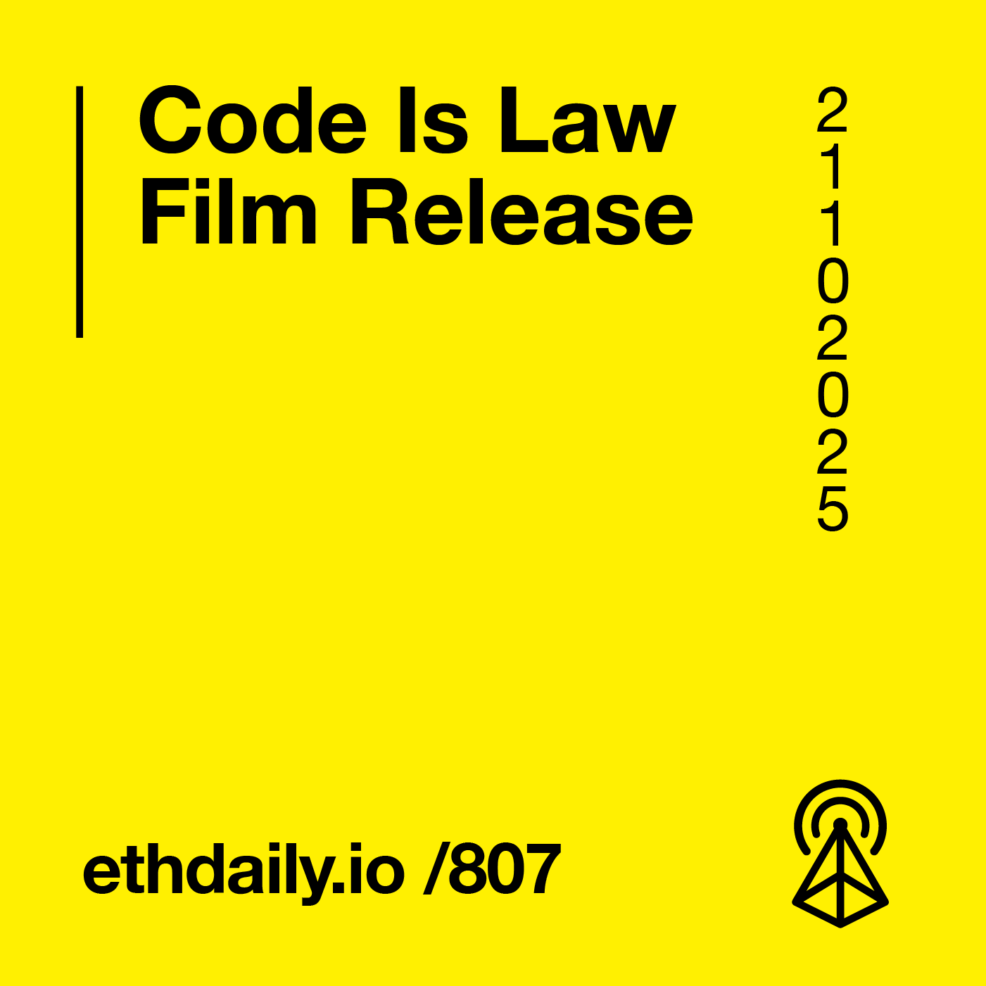 Code Is Law Film Release Code Is Law Film Release