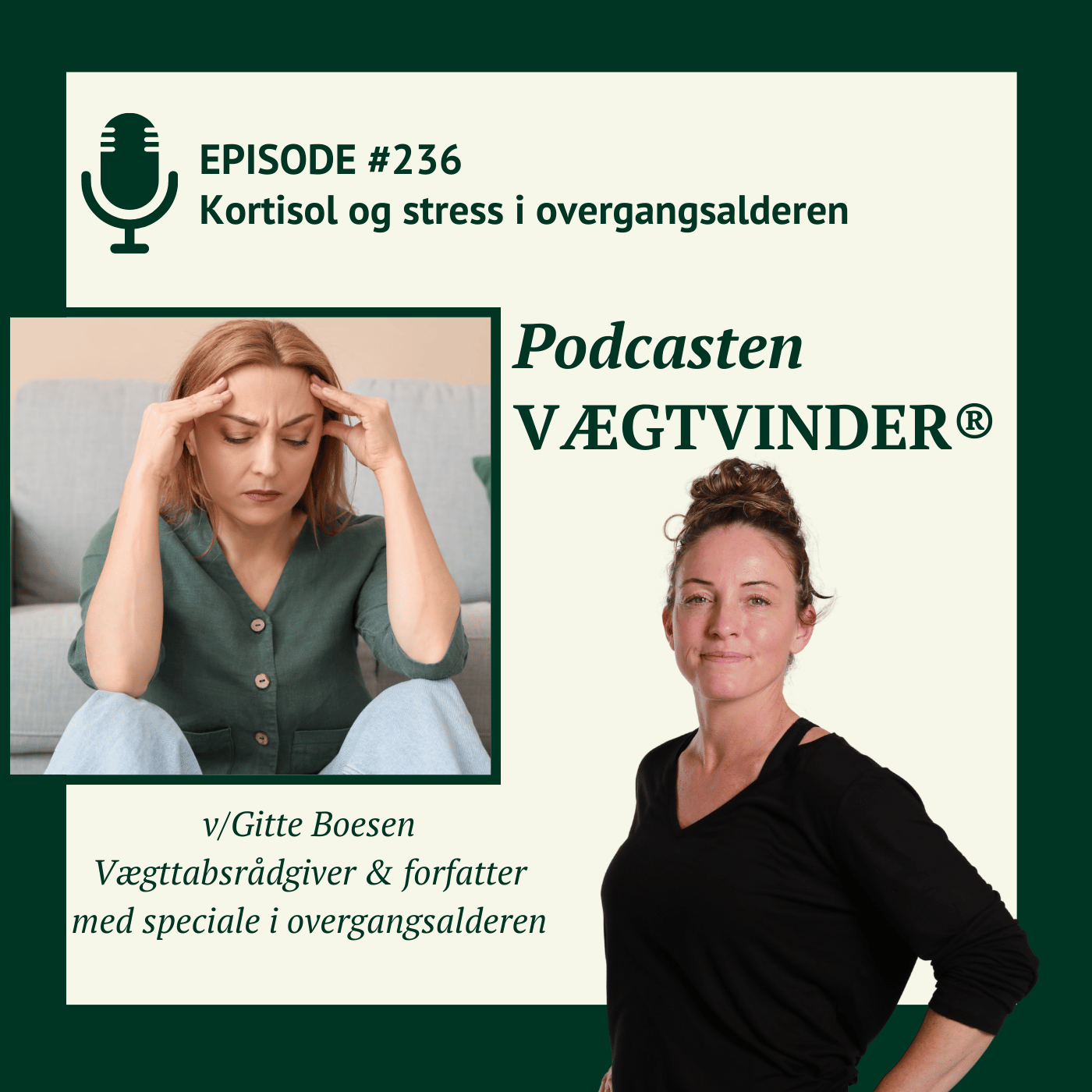 Kortisol og stress i overgangsalderen