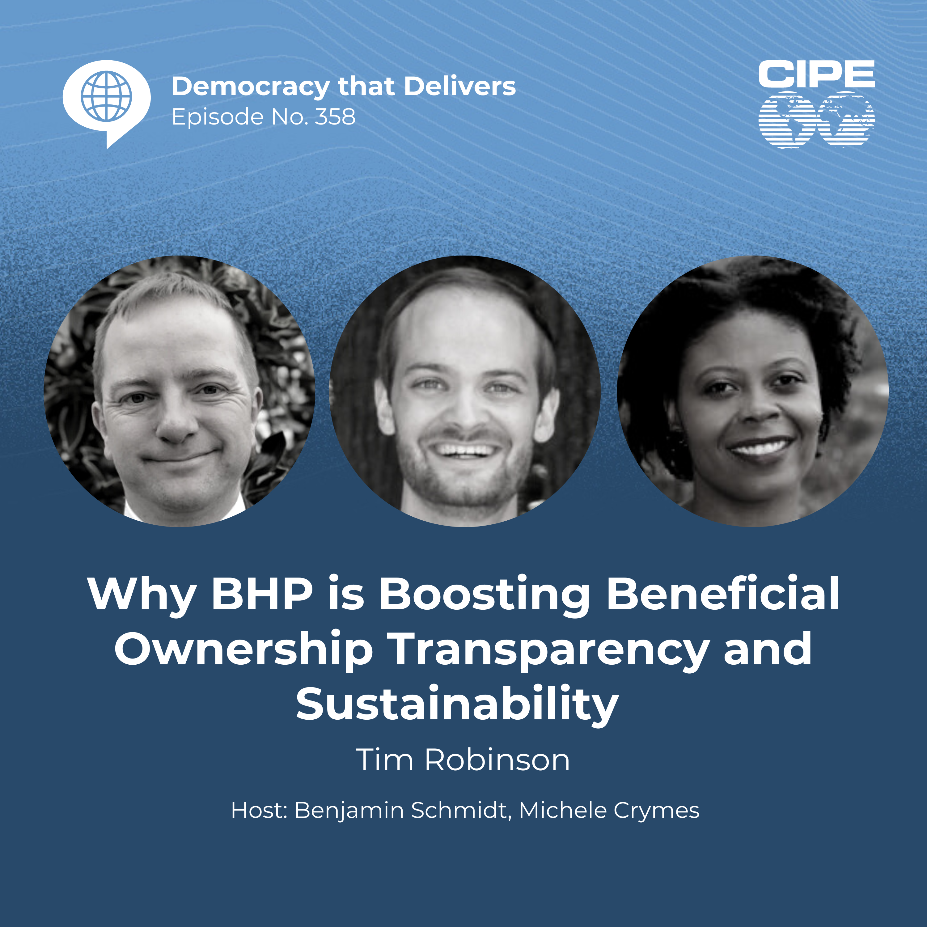358: Why BHP is Boosting Beneficial Ownership Transparency and Sustainability, with Tim Robinson