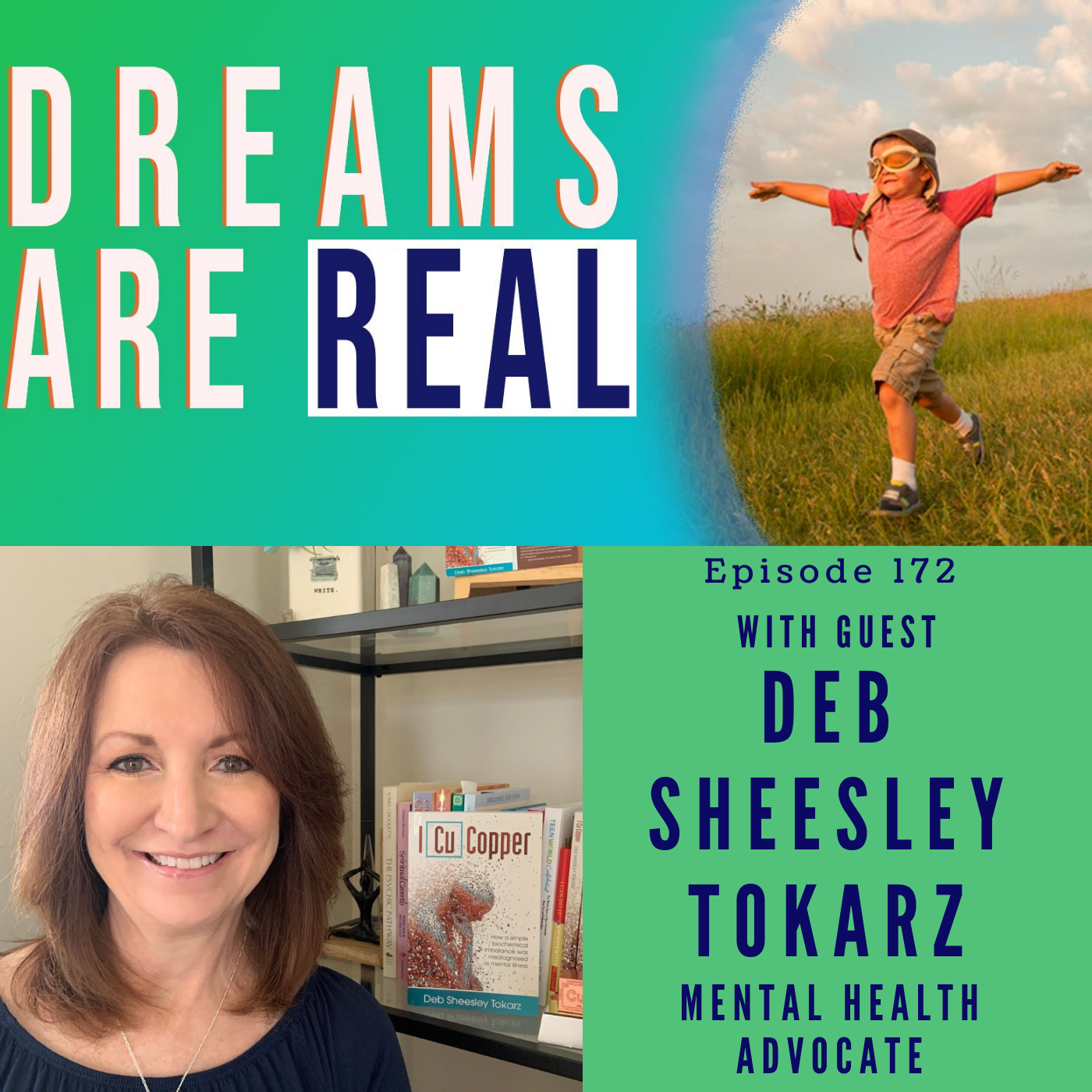 Ep 172: Copper: We Cu! with Mental Health Advocate and Copper Toxicity Expert Deb Sheesley Tokarz