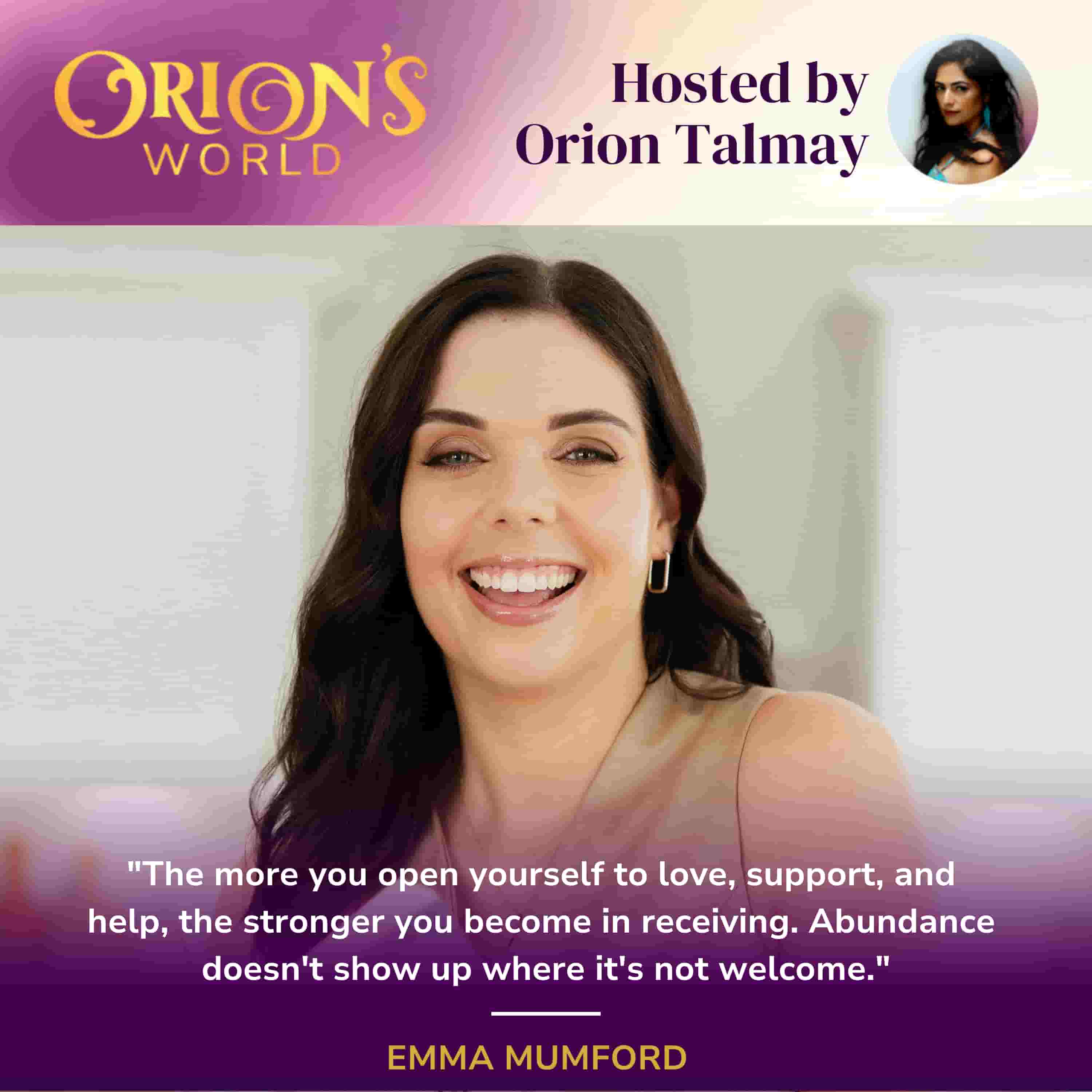 442. How to Surrender Control and Let the Universe Deliver with Manifestation Expert Emma Mumford