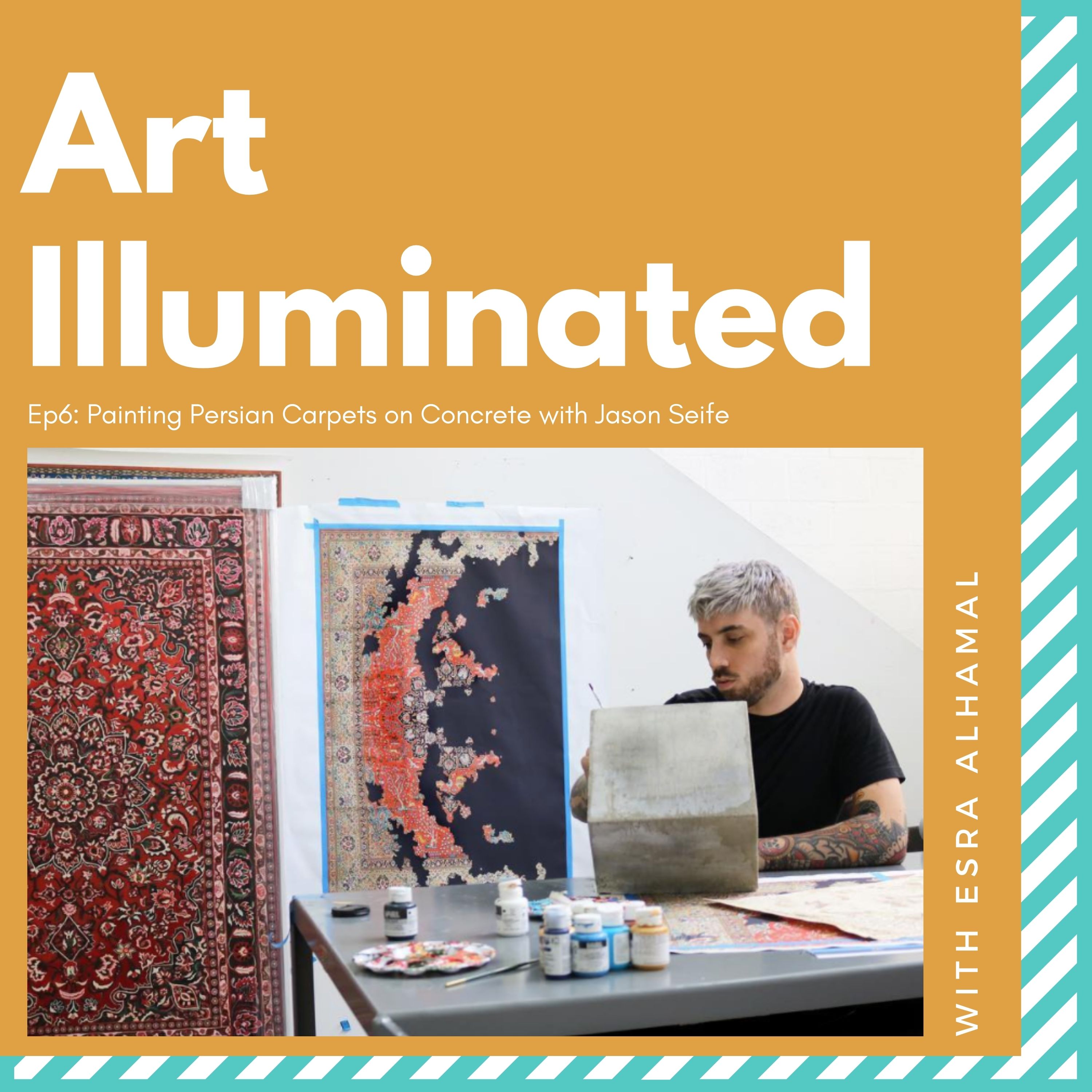 Painting Persian Carpets on Concrete with Jason Seife