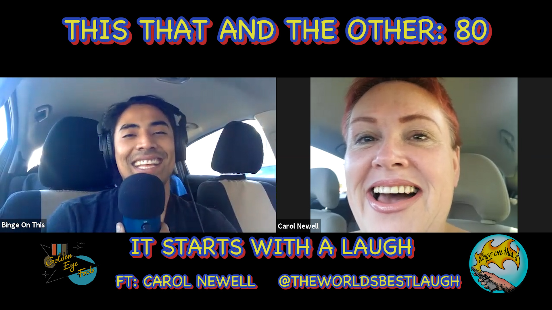 This That And The Other- Ep 80- It Starts With A Laugh ft Comedian Carol Newell @theworldsbestlaugh