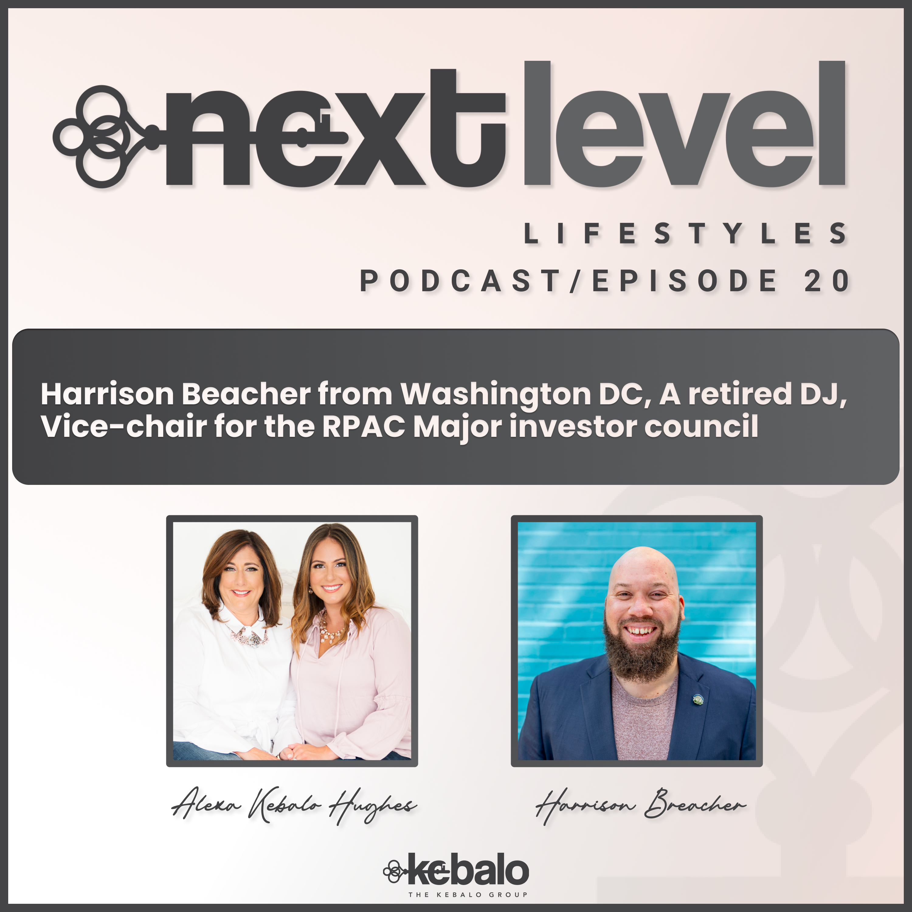 Harrison Beacher from Washington DC, A retired DJ, Vice-chair for the RPAC Major investor council