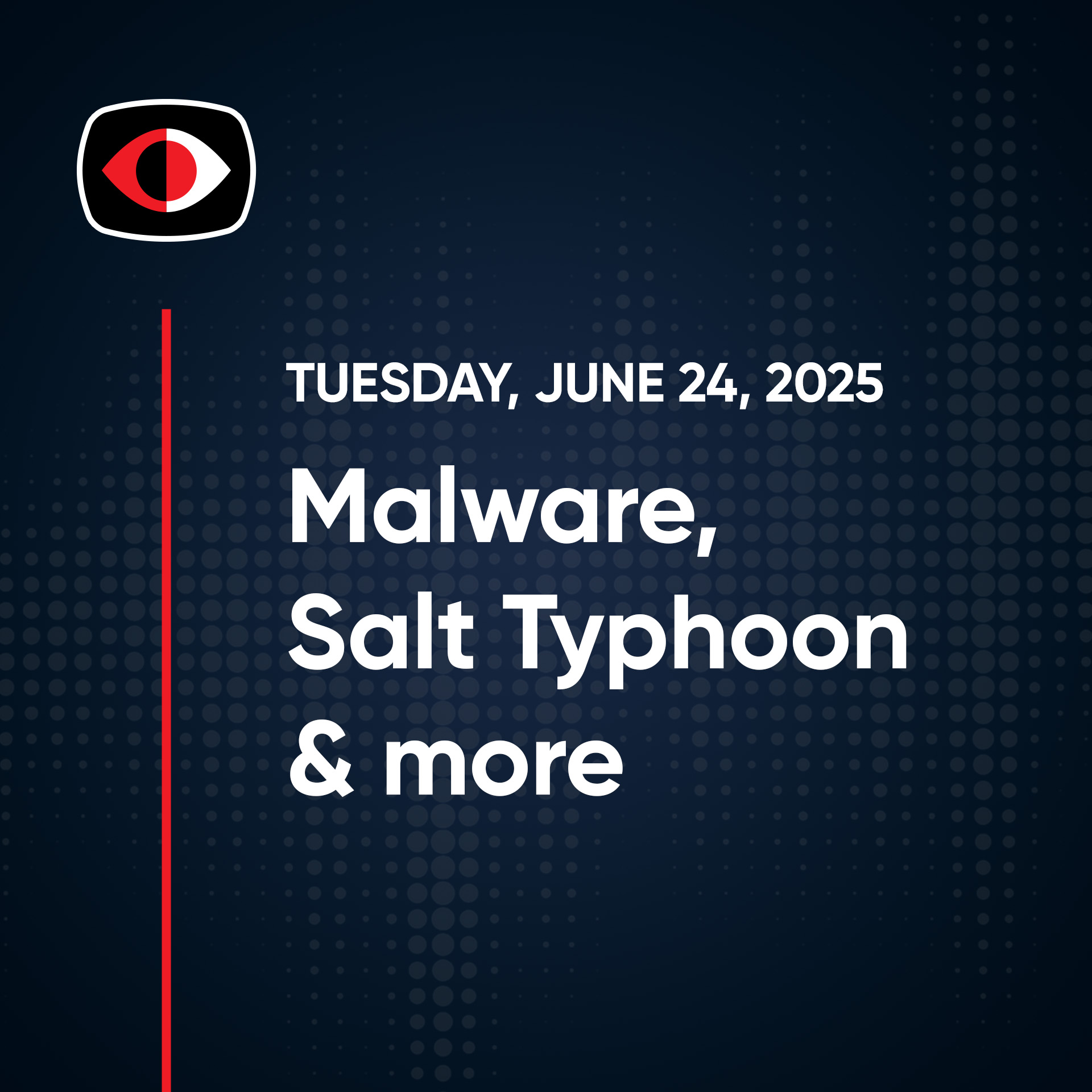 cover of episode The Rise of Malware: Salt Typhoon and Spark Kitty - SWN #488