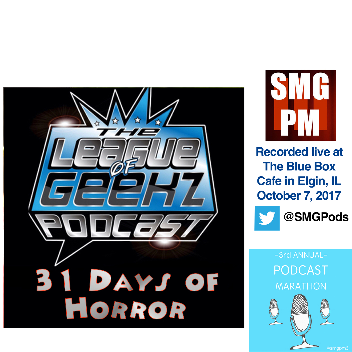 Podcast Marathon 2017 - League of Geekz 31 Days of Horror IT