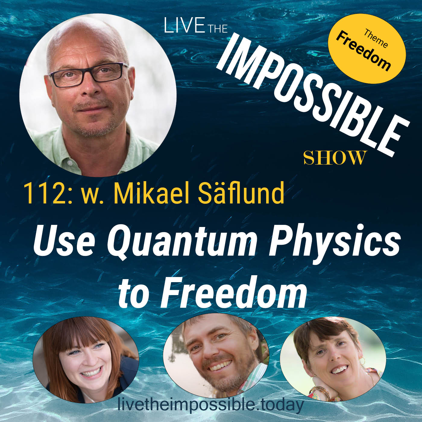 112 w. Mikael Säflund: Use Quantum Physics to Freedom [Freedom Theme]