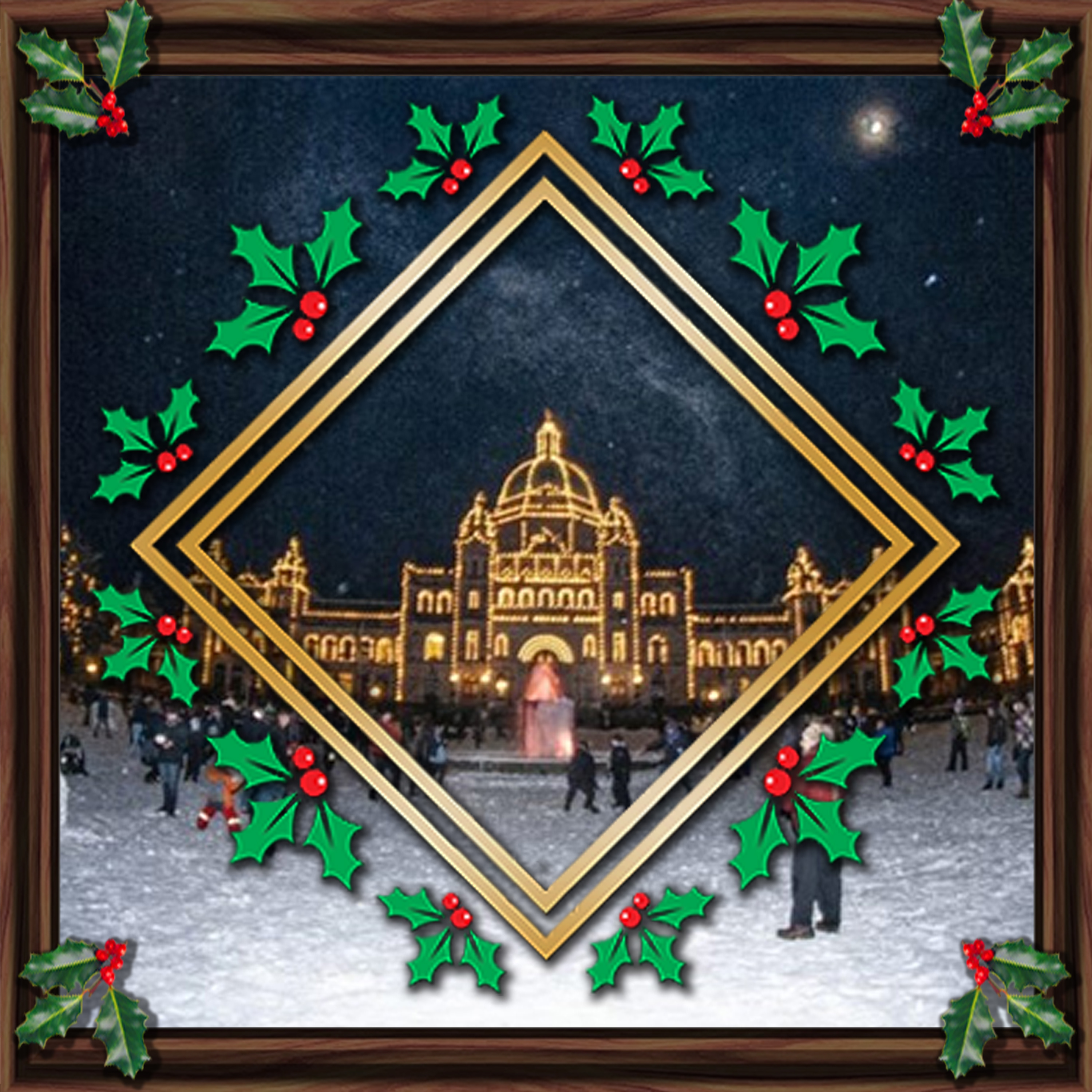 Ghosts of Christmas Door 25 - Haunting Holidays