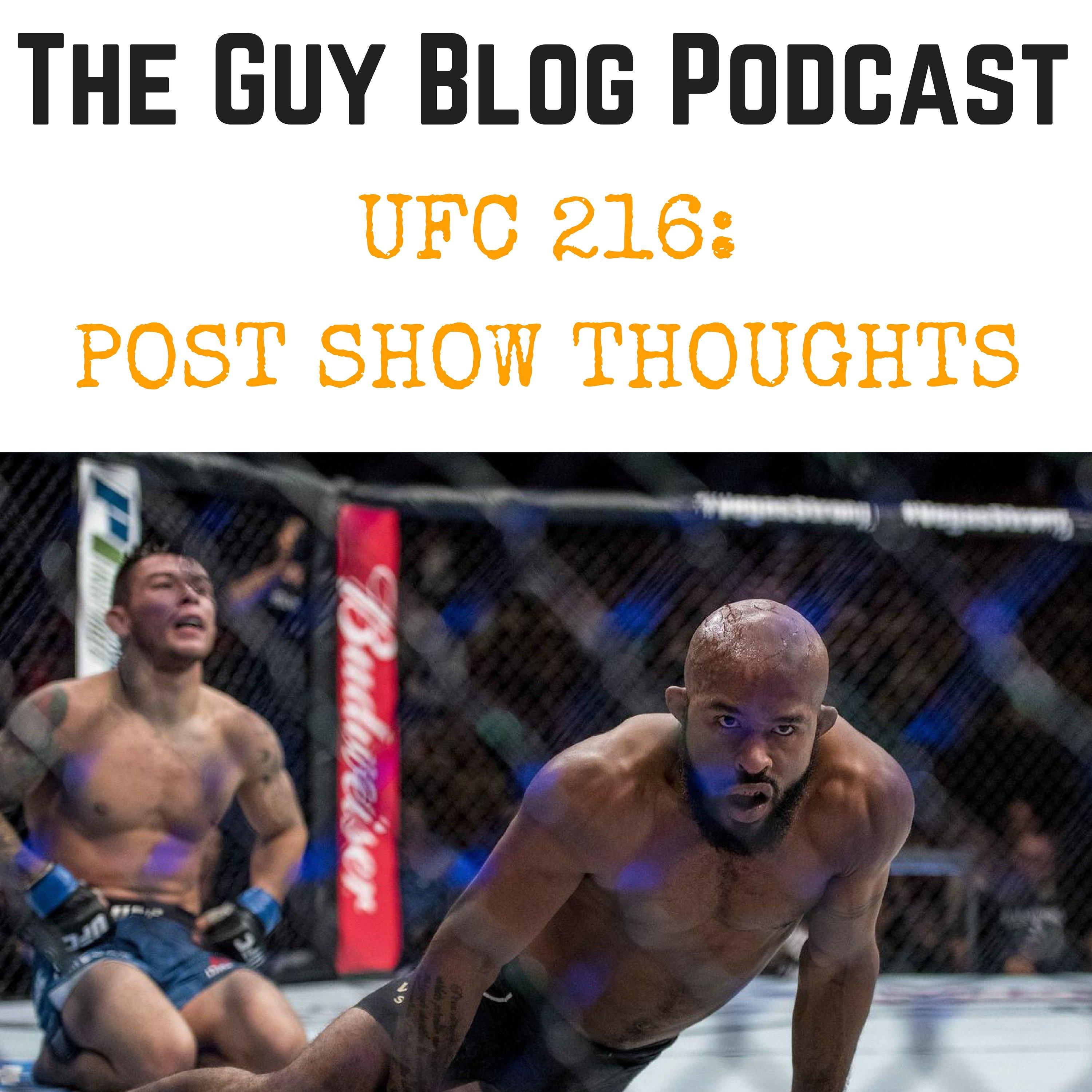 The Guy Blog Podcast: A Podcast for Wrestling and MMA Fans