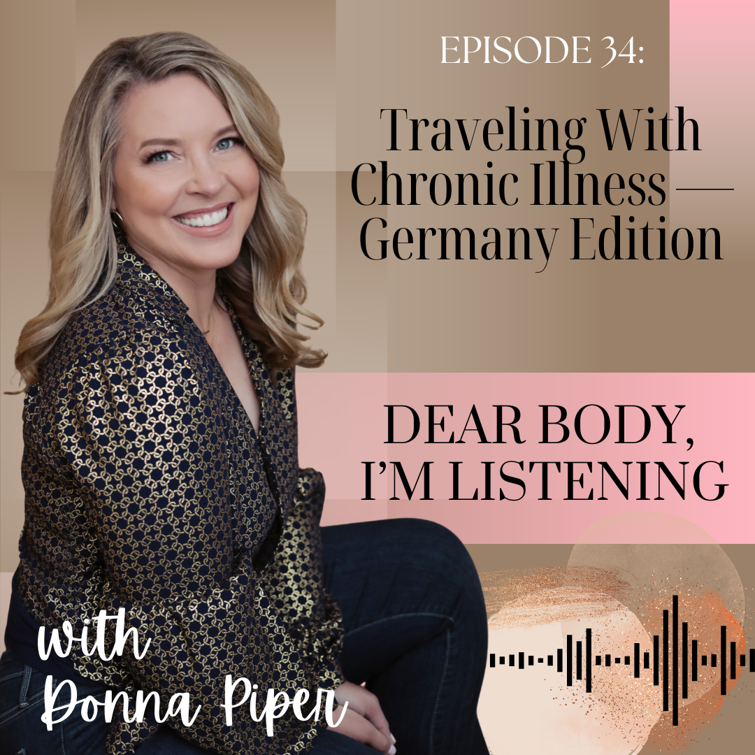 Dear body, I\'m listening