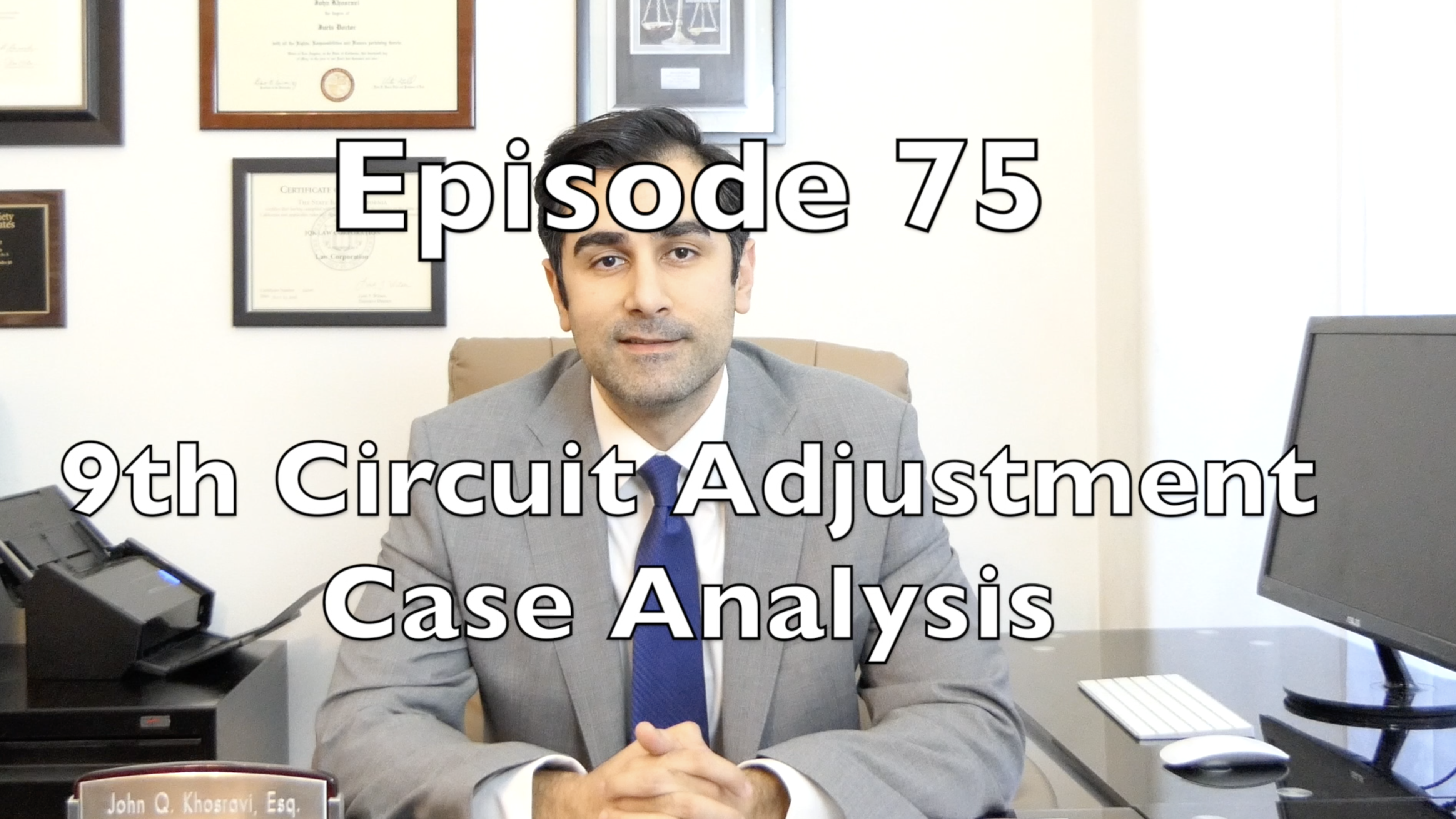 Episode 75 - Analysis of 9th Cir. Appeals Decision (Ma v. Sessions 11/02/18): Whether an Authorized Period of Stay is "Status" for Adjustment of Status Purposes