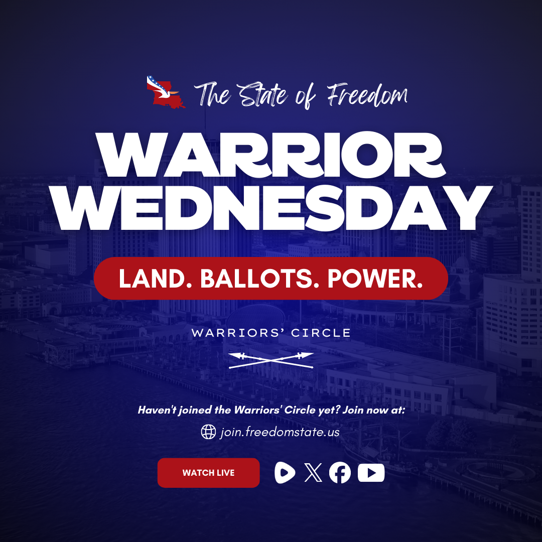 Warrior Wednesday: Land. Ballots. Power. ⚔️