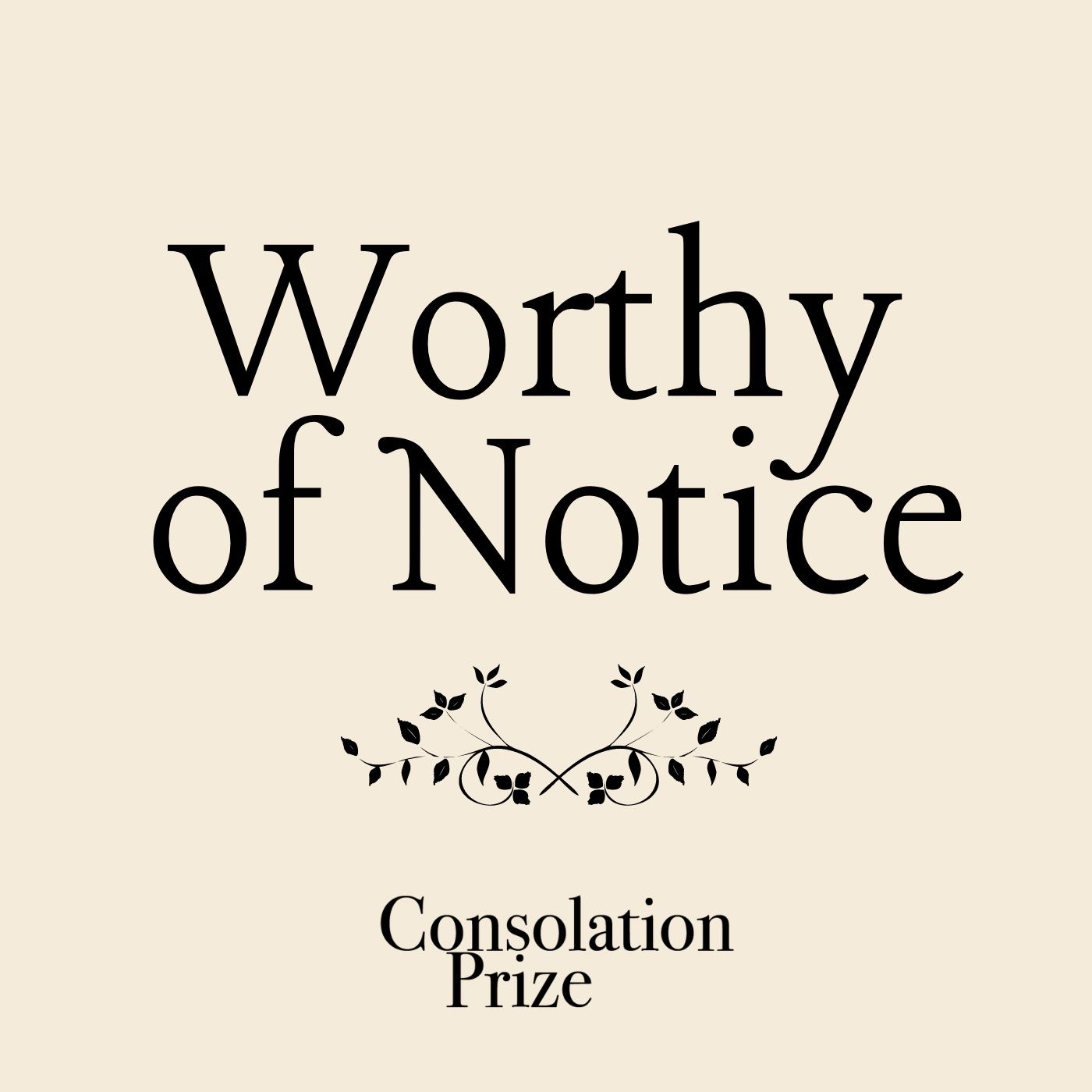Consolation Prize