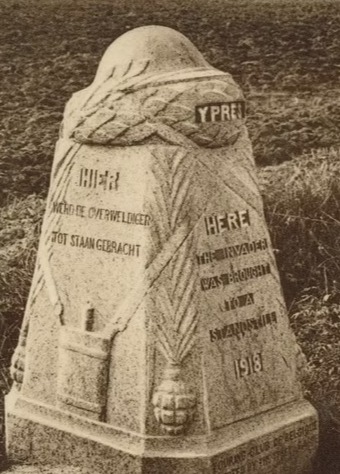 Ypres - Demarcation Stone Fundraiser