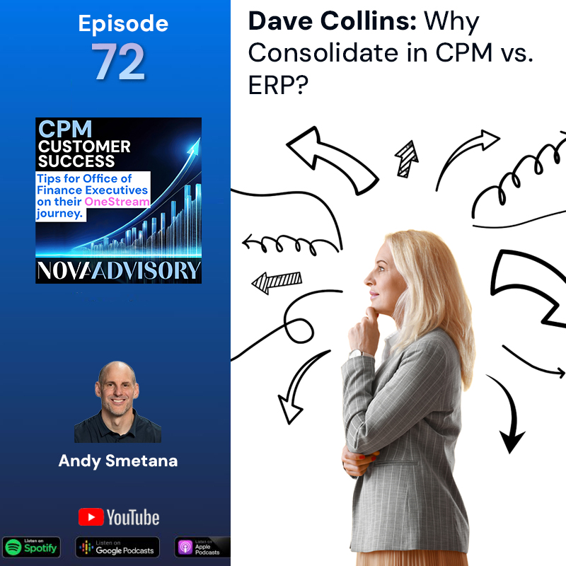 OneStream CPM Customer Success: Tips for Office of Finance Executives on their Corporate Performance Management journey
