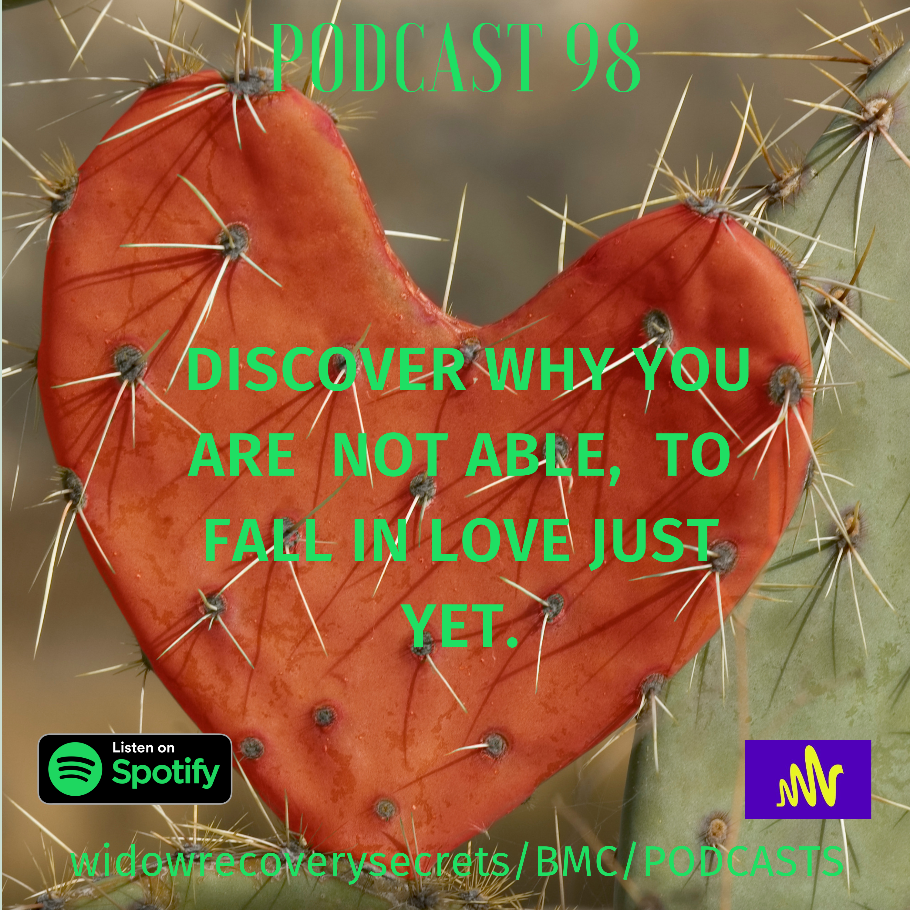 PODCAST 98 DISCOVER WHY YOU ARE NOT ABLE TO FALL IN LOVE JUST YET!
