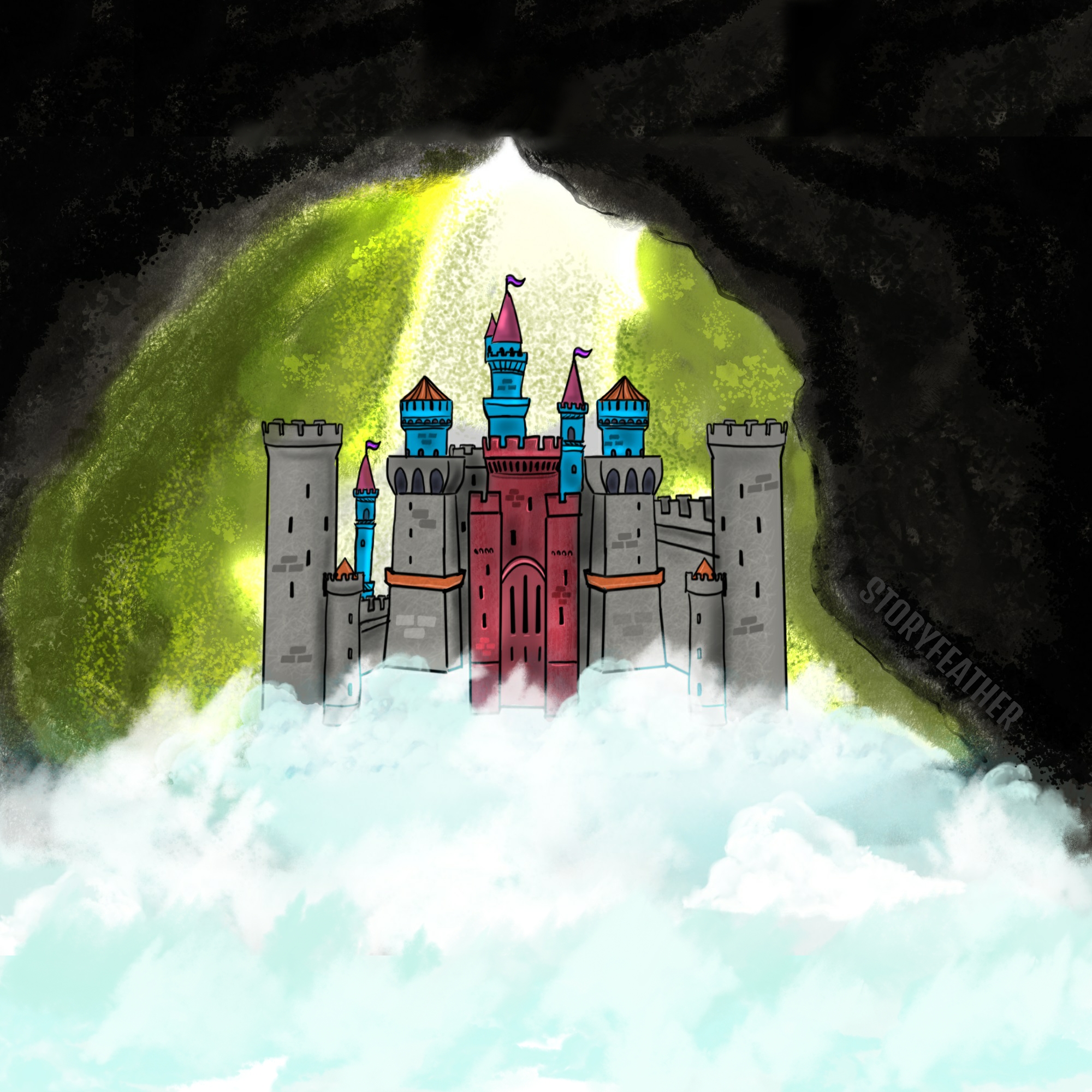 Castle, Cave, or Cloud