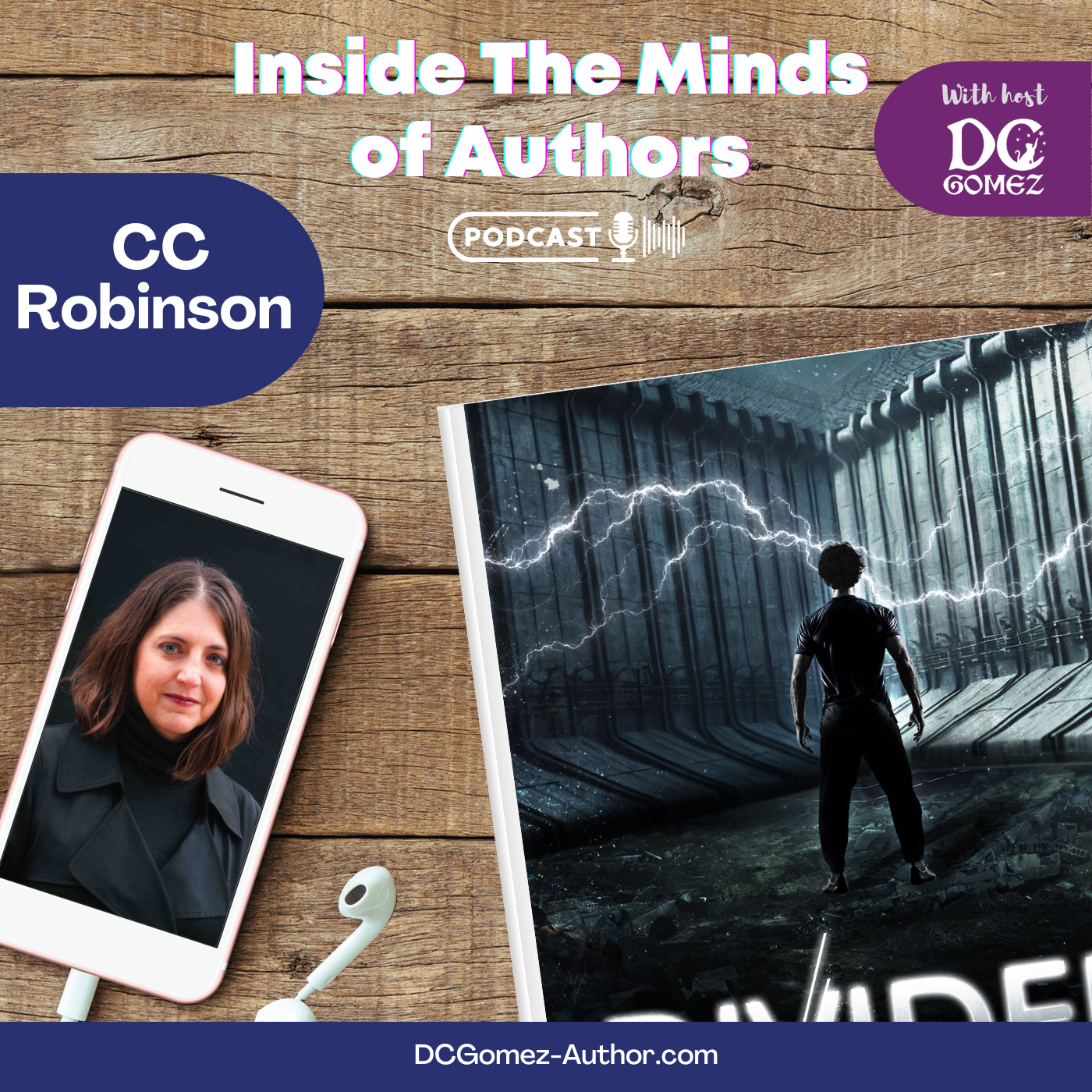 CC Robinson, Dystopian Author