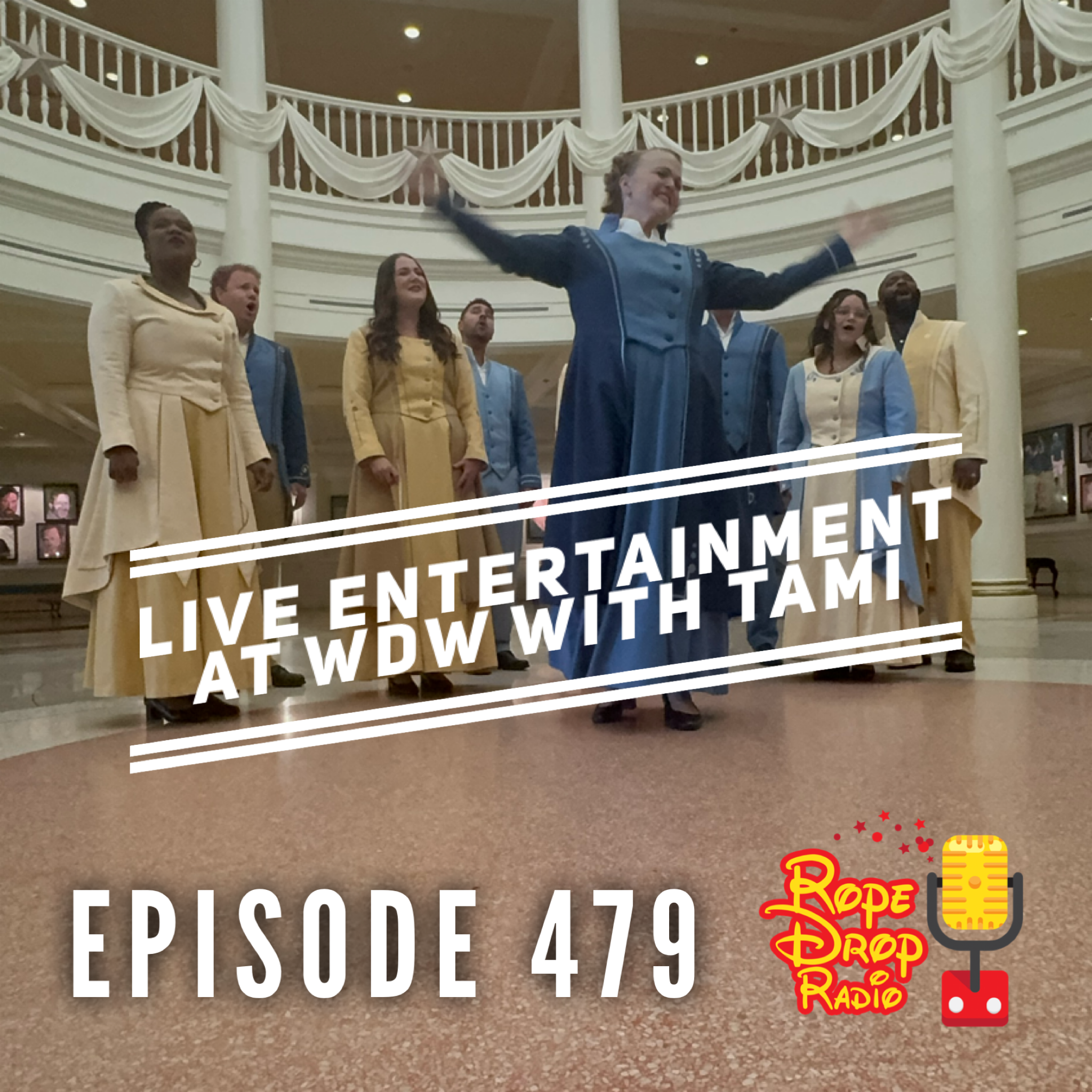 RDR 479: Top 5 Live Shows at Walt Disney World – with a Theatre Pro, Tami Maytum!